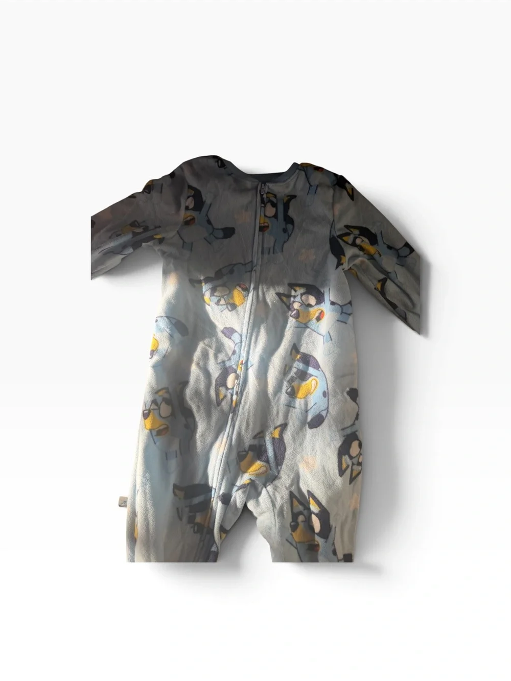 Bluey Light Blue Kids Fleece Top - Light Blue - Size 5T